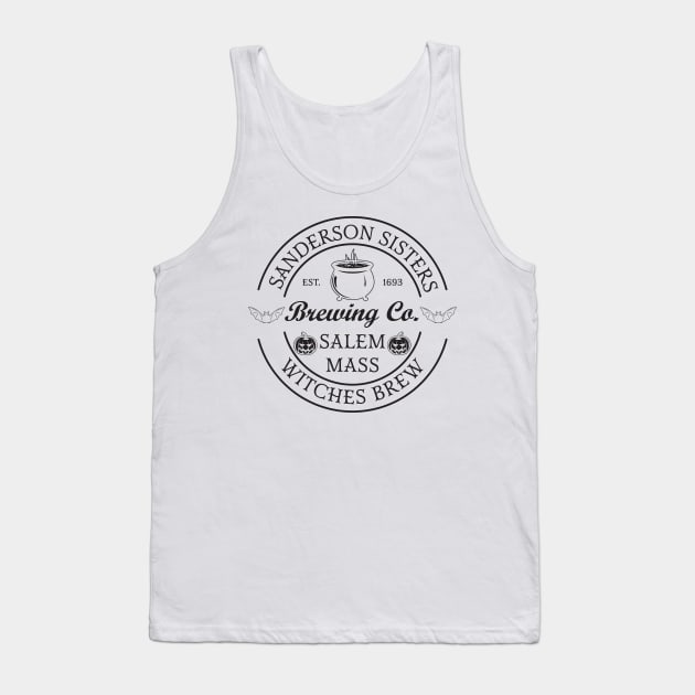 Sanderson Sister Brewing Co. Sanderson Sister. Halloween Tank Top by lakokakr